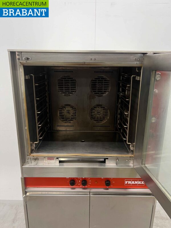 Mobiler Franke Bake-off-Backofen aus Edelstahl mit Gärschrank 60/40 cm 400V Horeca – Bild 4