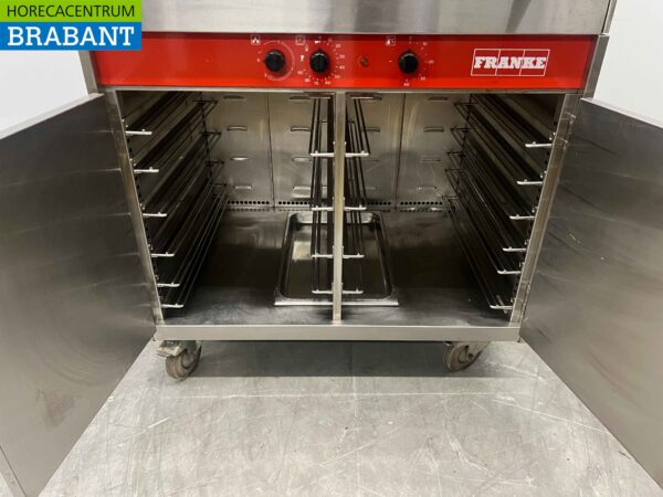 Mobiler Franke Bake-off-Backofen aus Edelstahl mit Gärschrank 60/40 cm 400V Horeca – Bild 5