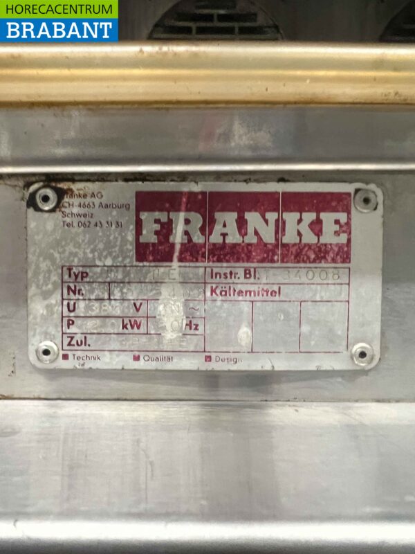 Mobiler Franke Bake-off-Backofen aus Edelstahl mit Gärschrank 60/40 cm 400V Horeca – Bild 6
