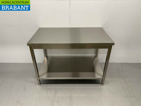 Edelstahl Arbeitstisch Basic-line 120 x 70 x 85 cm Catering