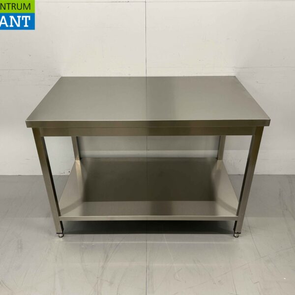 Edelstahl Arbeitstisch Basic-line 120 x 70 x 85 cm Catering