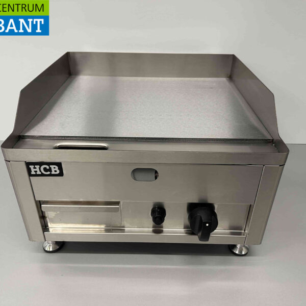 HCB-Backblech aus Edelstahl Grillplatte glatt 50 cm PROPAAN Horeca