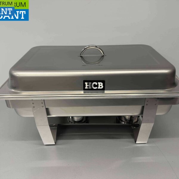 Chafing Dish aus Edelstahl 3 x 1/3 GN Horeca