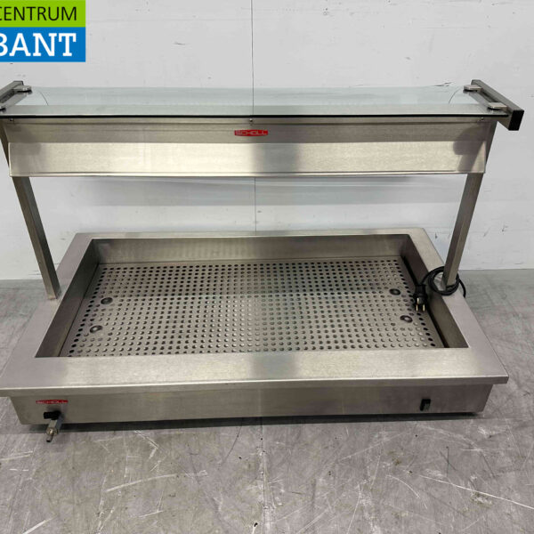 Edelstahl Scholl Bain marie 3 x 1/1 230V Horeca