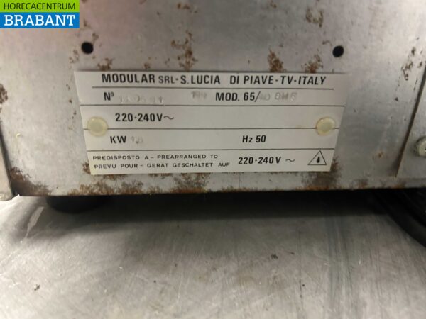 Edelstahl Modular Bain marie 1/1 GN 230V Horeca – Bild 5