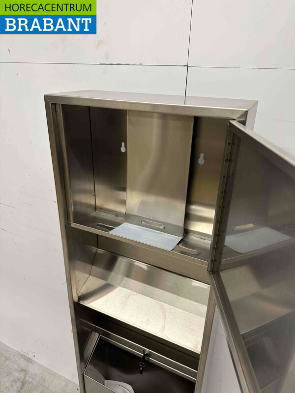 Hygienestation aus Edelstahl für die Gastronomie – Bild 4