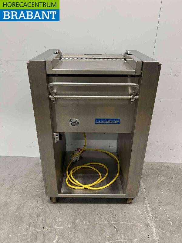 Edelstahl Weber AS450 Enthäutungsmaschine Enthäutungsmaschine 400V Metzgerei Catering