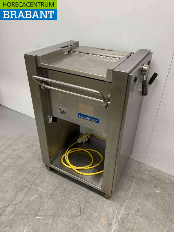 Edelstahl Weber AS450 Enthäutungsmaschine Enthäutungsmaschine 400V Metzgerei Catering – Bild 2