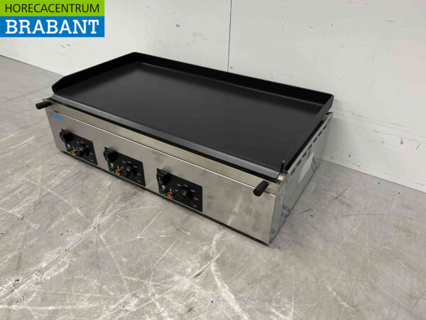 Saro Grillplatte aus Edelstahl 80 cm 400V Horeca – Bild 2