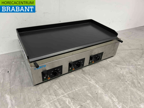 Saro Grillplatte aus Edelstahl 80 cm 400V Horeca – Bild 3