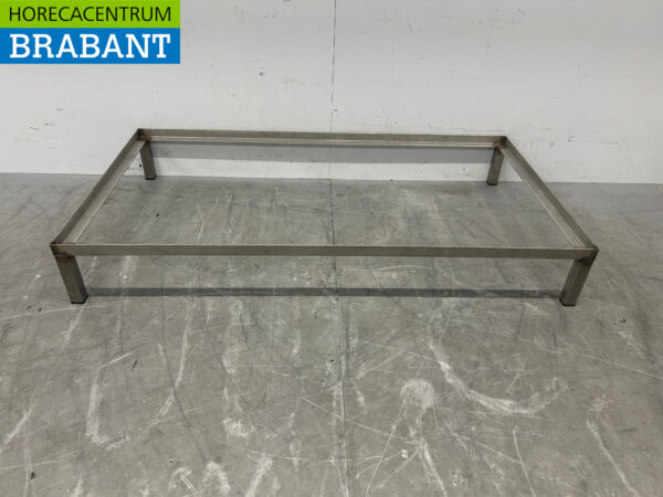 Sockel aus Edelstahl 121 x 66 x 17 cm Catering