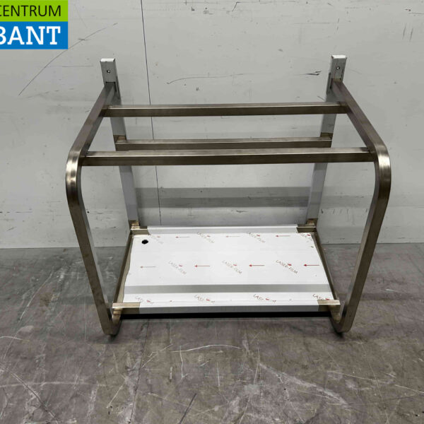 Edelstahl Wandregal Regal 68 x 50 x 70 cm Horeca