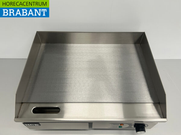 Edelstahl Grillplatte Glatte Platte 55 cm 230V Horeca – Bild 4