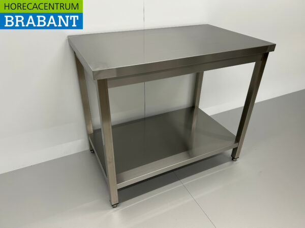 Edelstahl Arbeitstisch Premium-line 100 x 60 x 85 cm Catering – Bild 3
