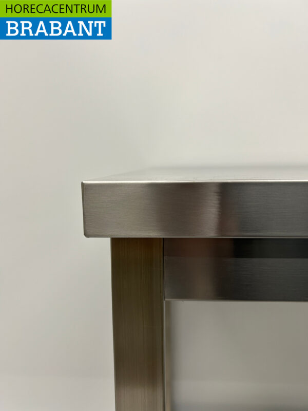 Edelstahl Arbeitstisch Premium-line 100 x 60 x 85 cm Catering – Bild 5