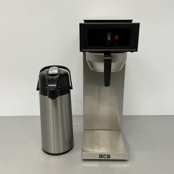 HCB Edelstahl Kaffeemaschine Kaffeeautomat 2,2 Liter 230V Horeca