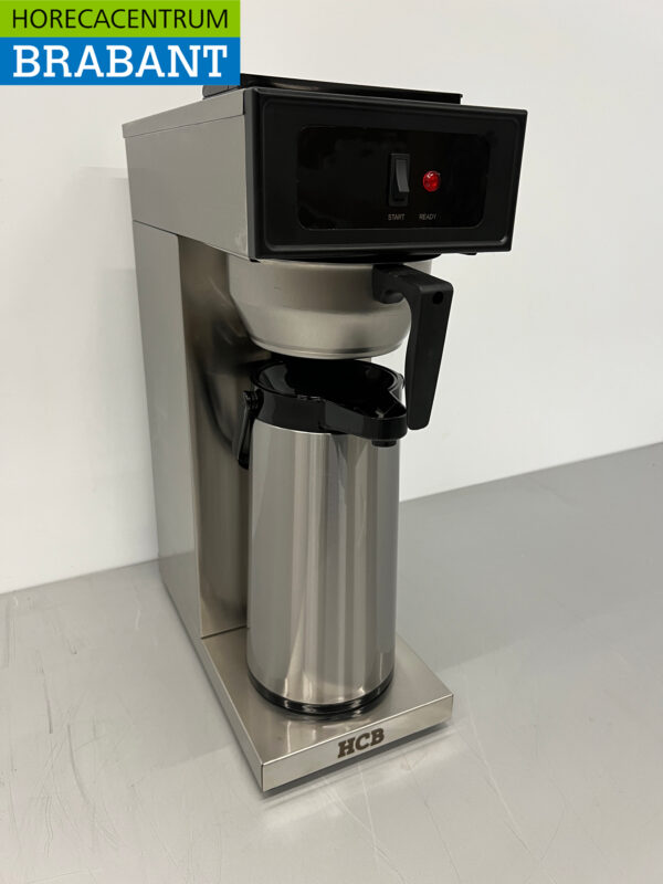 HCB Edelstahl Kaffeemaschine Kaffeeautomat 2,2 Liter 230V Horeca – Bild 7