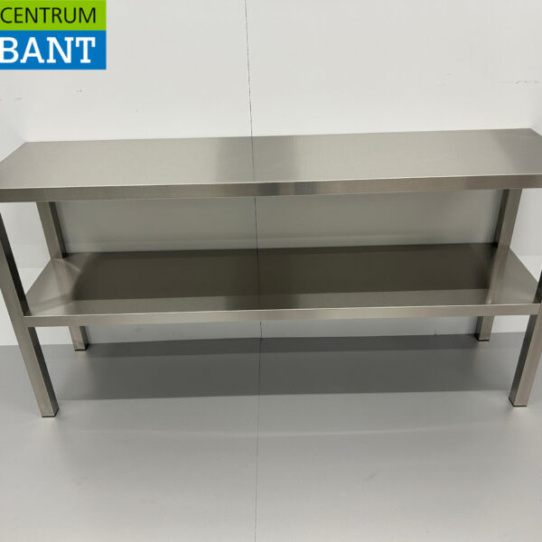 Edelstahl Doppel-Etagere Brücke 140 x 35 x 70 cm Catering