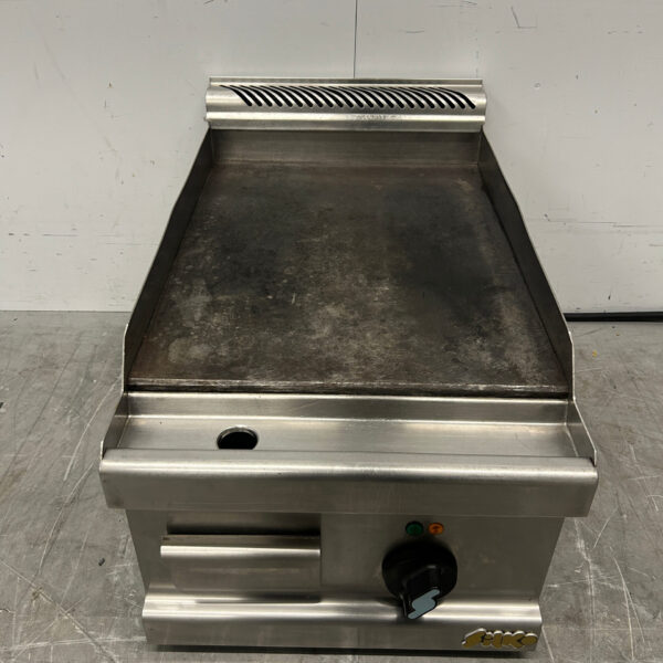 Edelstahl Silko Griddle Bratpfanne 40 cm 400V Horeca