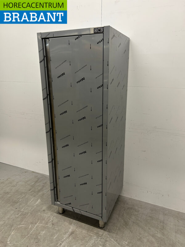 Edelstahl HCB Speiseschrank Arbeitsschrank 1 Tür Premium-line 60 cm Catering – Bild 3