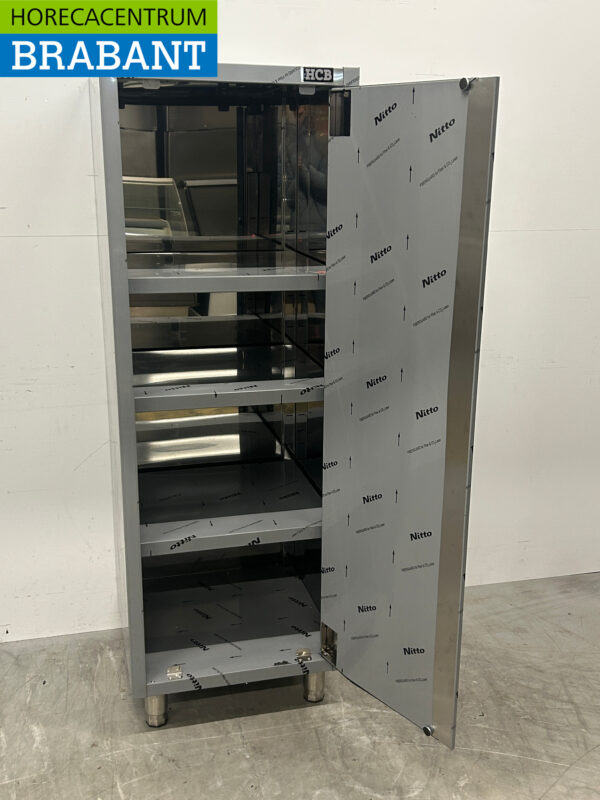 Edelstahl HCB Speiseschrank Arbeitsschrank 1 Tür Premium-line 60 cm Catering – Bild 4