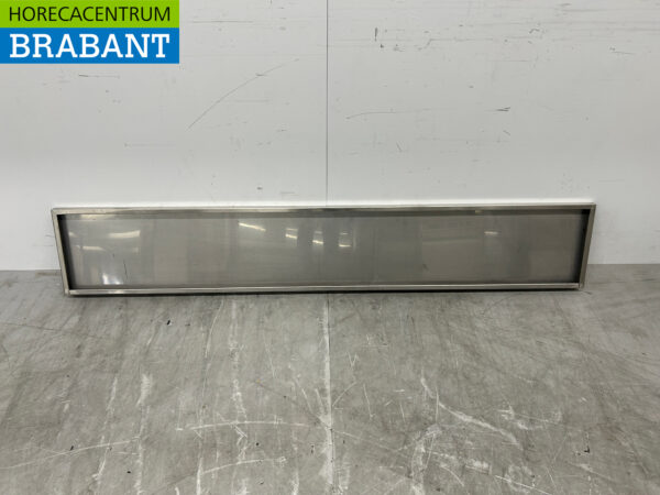 Wandregal aus Edelstahl 180 x 30 cm Horeca – Bild 2