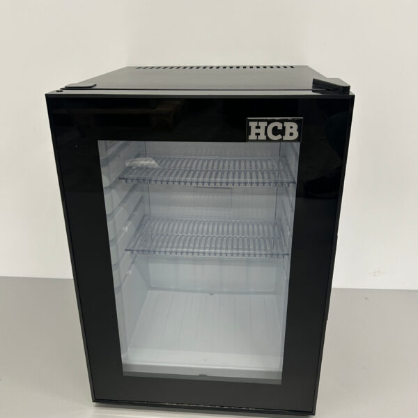HCB ABS Minibar Minikühlschrank Glastür 40 Liter 230V Horeca