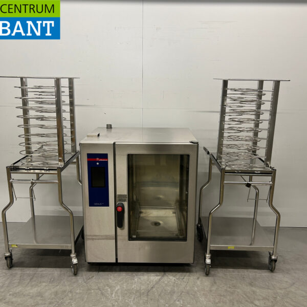 Edelstahl Eloma Genius MT 10-11 Kombi-Dampfgarer 380V Horeca