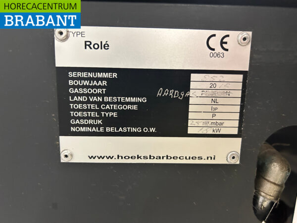 Hoeks Rolé Barbecue Bbq Lavagrill Naturgas Horeca – Bild 5