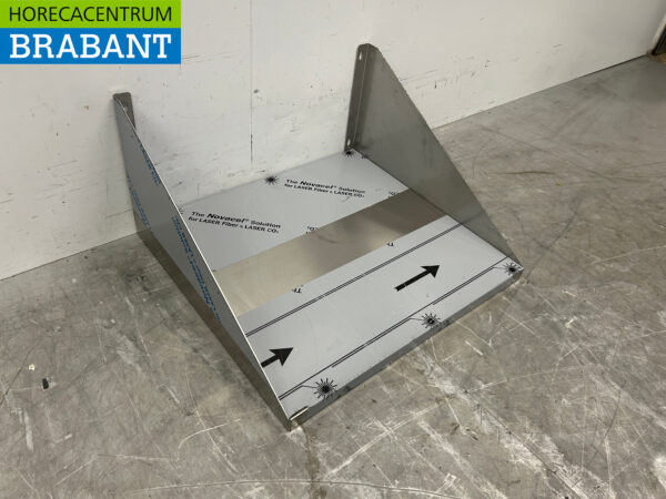 Wandregal aus Edelstahl 58,5 x 54 cm Horeca – Bild 3