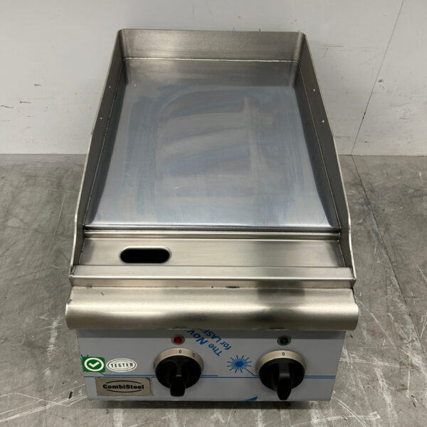 Edelstahl Combisteel Grillplatte Griddle 40 cm 400V Horeca