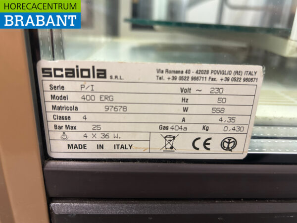 Scaiola Kühlvitrine Gebäckvitrine 230V Catering – Bild 6