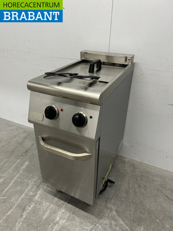Combisteel Fritteuse aus Edelstahl 18 Liter 400V Horeca – Bild 2
