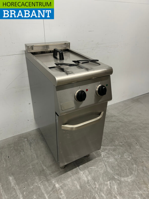 Combisteel Fritteuse aus Edelstahl 18 Liter 400V Horeca – Bild 3