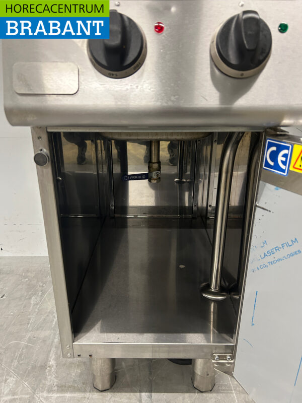 Combisteel Fritteuse aus Edelstahl 18 Liter 400V Horeca – Bild 5