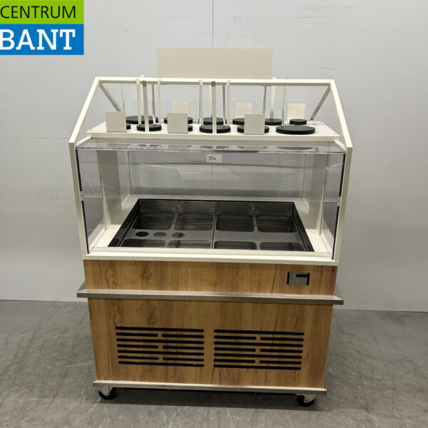Mobiles Salatbuffet Kühlung Kühlbuffet Buffet gekühlt 230V Horeca