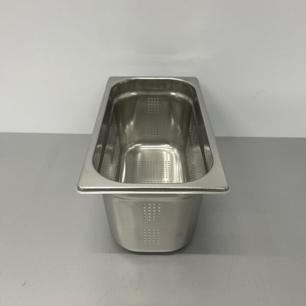 Gelochtes Gastronormtablett aus Edelstahl GN Tablett 1/3 GN Tiefe 150 mm Horeca