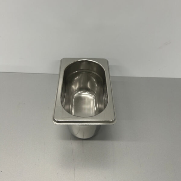 Edelstahl Gastronorm GN Tablett 1/9 GN Tiefe 100 mm Horeca