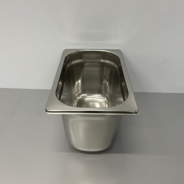 Edelstahl Gastronorm GN Tablett 1/4 GN Tiefe 150 mm Horeca