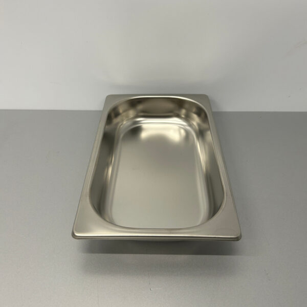 Edelstahl Gastronorm GN Tablett 1/4 GN Tiefe 40 mm Horeca