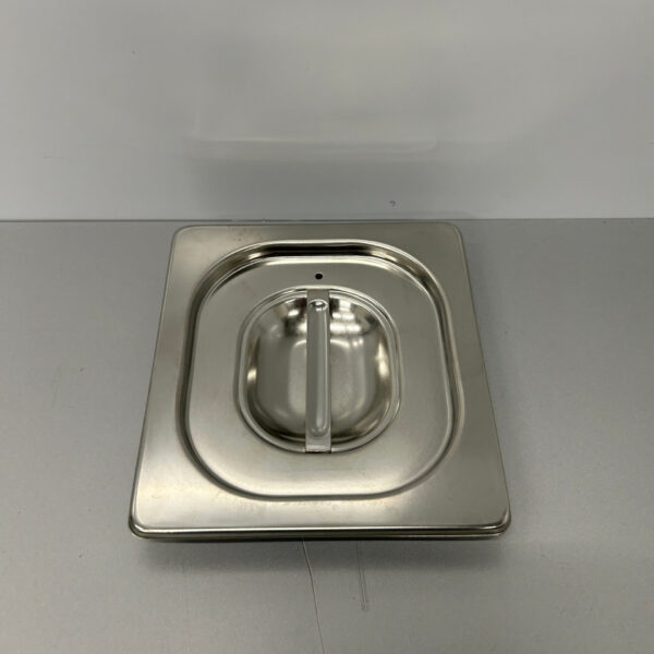 Edelstahl Gastronorm-Deckel GN Deckel 1/6 GN Mit Silikon-Dichtrand Catering