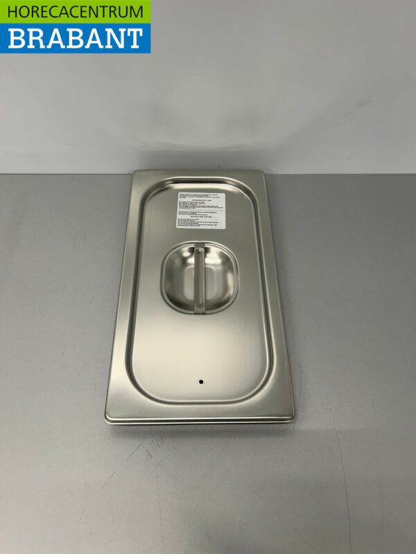 Edelstahl Gastronorm-Deckel GN Deckel 1/3 GN Mit Silikondichtlippe Horeca