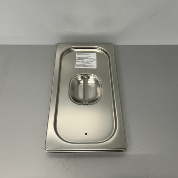Edelstahl Gastronorm-Deckel GN Deckel 1/3 GN Mit Silikondichtlippe Horeca