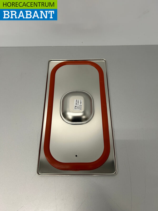 Edelstahl Gastronorm-Deckel GN Deckel 1/3 GN Mit Silikondichtlippe Horeca – Bild 2