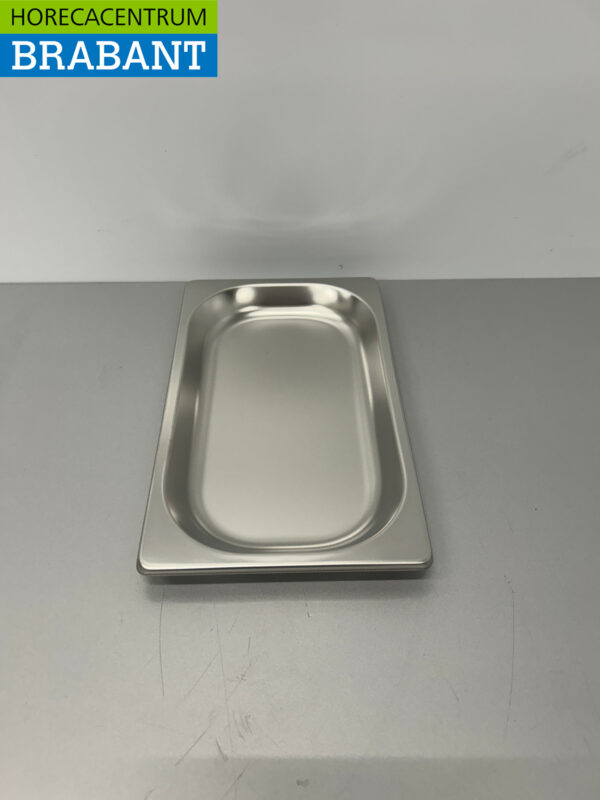Edelstahl Gastronorm GN Tablett 1/4 GN Tiefe 20 mm Horeca