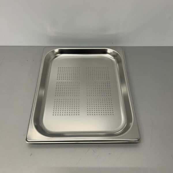 Gelochtes Gastronormtablett aus Edelstahl GN Tablett 1/2 GN Tiefe 20 mm Horeca