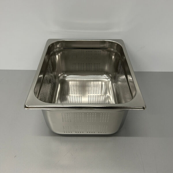 Gelochtes Gastronormtablett aus Edelstahl GN Tablett 1/2 GN Tiefe 150 mm Horeca
