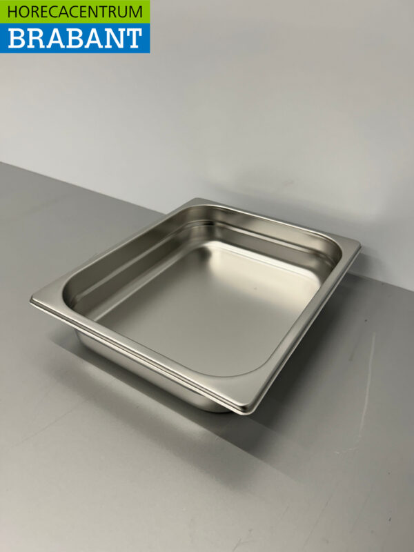 Edelstahl Gastronorm GN-Tablett 1/2 GN Tiefe 65 mm Catering – Bild 2
