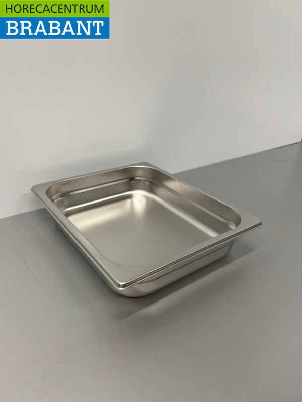 Edelstahl Gastronorm GN-Tablett 1/2 GN Tiefe 65 mm Catering – Bild 3