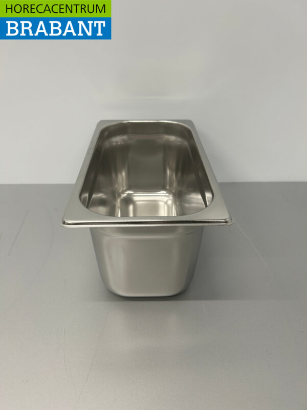 Edelstahl Gastronorm GN Tablett 1/3 GN Tiefe 150 mm Horeca